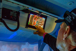 Multi-touch display for intuitive, tablet-style control